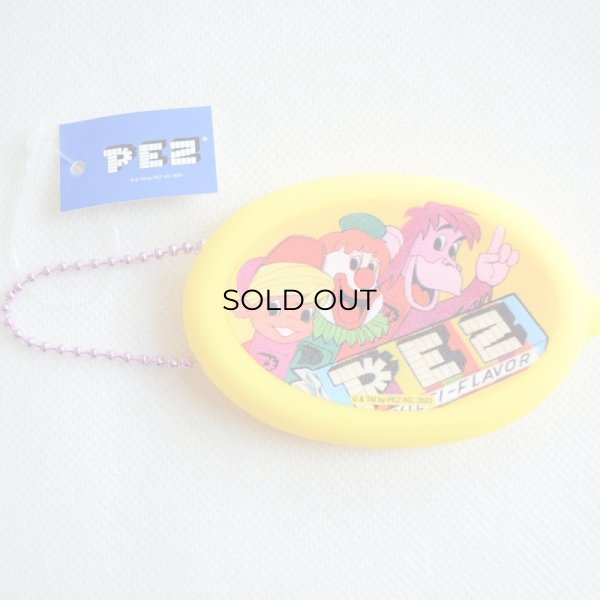 画像1: コインケース ペッツ PEZ ラバー イエロー (1)