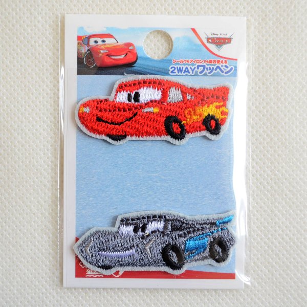 画像3: ワッペン カーズ マックイーン & ジャクソン ストーム ディズニー Disney (3)