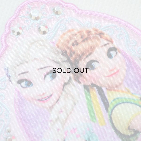 画像2: ワッペン アナとエルサ ディズニー アナと雪の女王 ピンク (2)