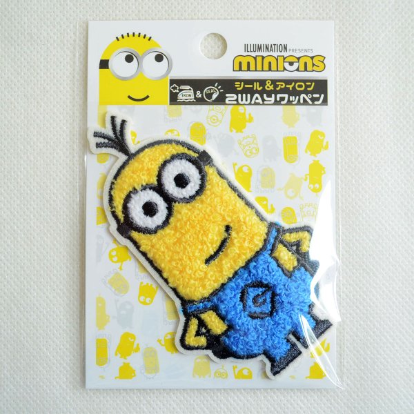画像3: ワッペン ミニオンズ ケビン ミニオン 怪盗グルー ユニバーサルスタジオ サガラ アイロン シール おしゃれ 大人 (3)