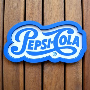 画像1: ラバー トレイ ペプシー ロゴ PEPSI LOGO