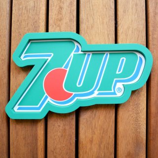 ラバー トレイ セブンアップ 7UP ロゴ 7UP LOGO | ワッペン