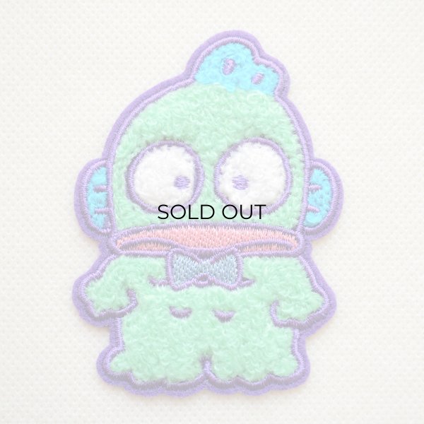 画像1: ワッペン ハンギョドン はぴだんぶい サンリオ アイロン 通販 (1)