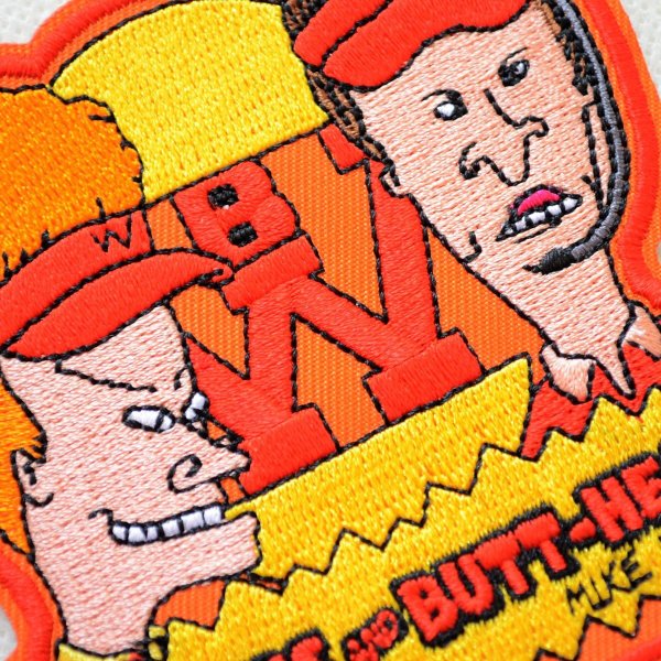 画像2: ワッペン ビーバス アンド バットヘッド Beavis and Butt-Head MTV. アイロン (2)
