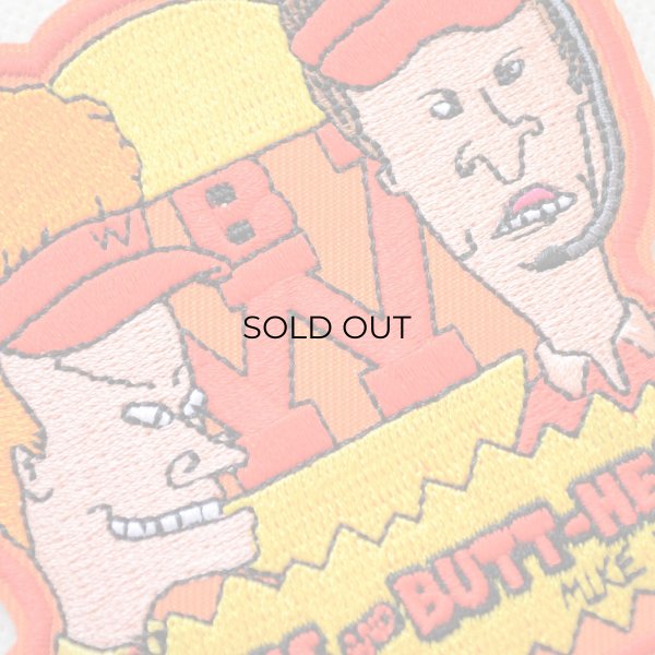 画像2: ワッペン ビーバス アンド バットヘッド Beavis and Butt-Head MTV. アイロン (2)