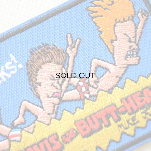 画像2: ワッペン ビーバス アンド バットヘッド Beavis and Butt-Head MTV. アイロン (2)