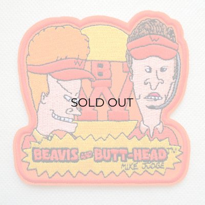 ワッペン ビーバス アンド バットヘッド Beavis and Butt-Head MTV