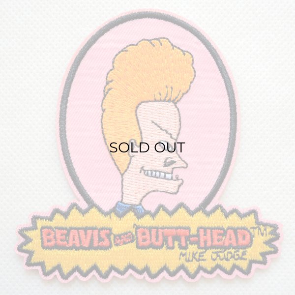 画像1: ワッペン ビーバス アンド バットヘッド Beavis and Butt-Head MTV. アイロン (1)