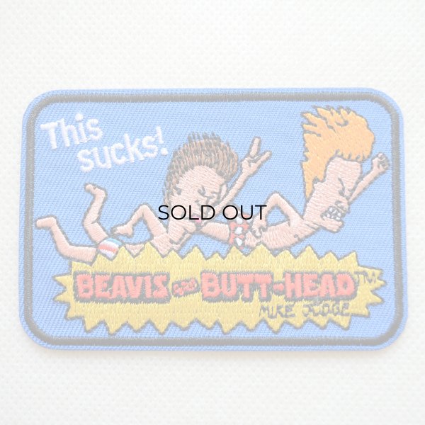 画像1: ワッペン ビーバス アンド バットヘッド Beavis and Butt-Head MTV. アイロン (1)