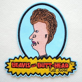 ビーバス&バットヘッド　MTV ワッペン ワッペン ビーバス アンド バットヘッド Beavis and Butt-Head