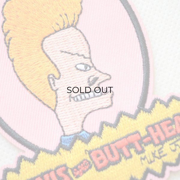 画像2: ワッペン ビーバス アンド バットヘッド Beavis and Butt-Head MTV. アイロン (2)