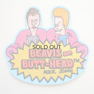 ワッペン ビーバス アンド バットヘッド Beavis and Butt-Head MTV