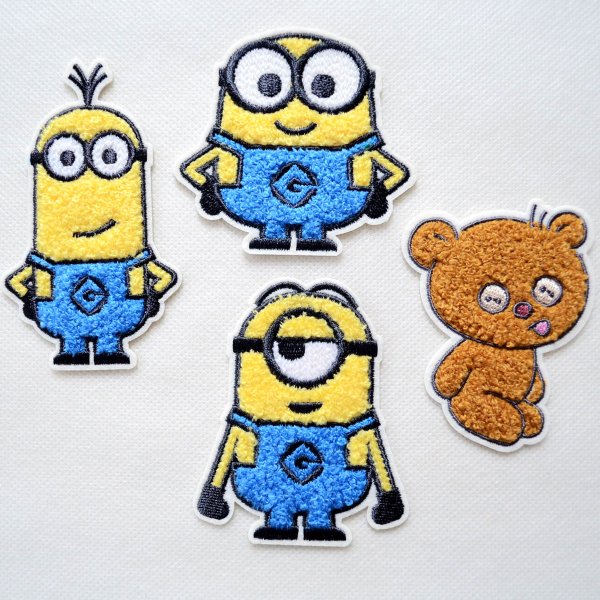 画像4: ワッペン ミニオンズ ティム ミニオン 怪盗グルー ユニバーサルスタジオ サガラ アイロン シール おしゃれ 大人 (4)
