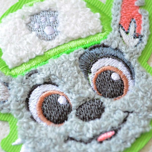 画像2: ワッペン パウパトロール ロッキー かわいい サガラ アイロン シール おしゃれ 大人 (2)