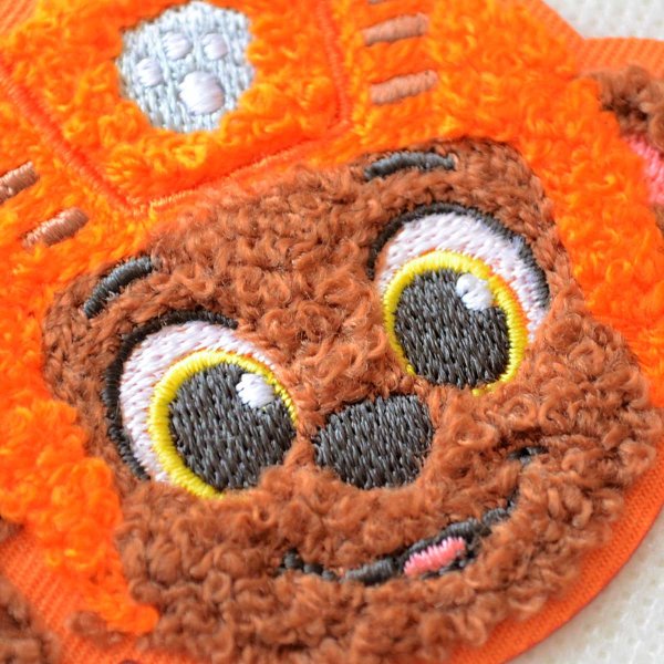 画像2: ワッペン パウパトロール ズーマ かわいい サガラ アイロン シール おしゃれ 大人 (2)