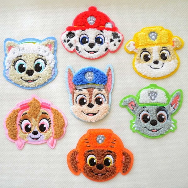 画像4: ワッペン パウパトロール ズーマ かわいい サガラ アイロン シール おしゃれ 大人 (4)
