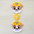 画像1: ワッペン パウパトロール ラブル かわいい ライン アイロン シール おしゃれ 大人 (1)