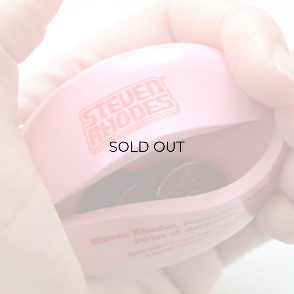 画像3: コインケース キーホルダー スティーブンローズ  Steven Rhodes ピンク ラバー かわいい (3)