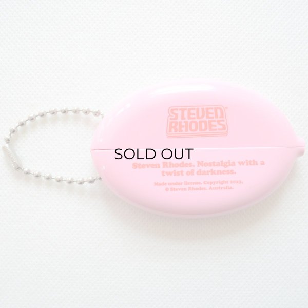 画像4: コインケース キーホルダー スティーブンローズ  Steven Rhodes ピンク ラバー かわいい (4)