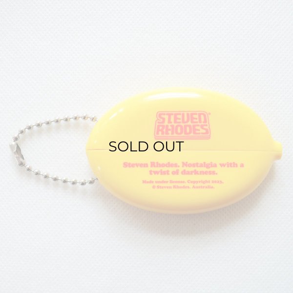 画像3: コインケース キーホルダー スティーブンローズ  Steven Rhodes イエロー ラバー かわいい (3)