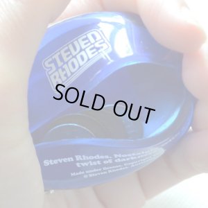 画像3: コインケース キーホルダー スティーブンローズ  Steven Rhodes ブルー クリア ラバー かわいい