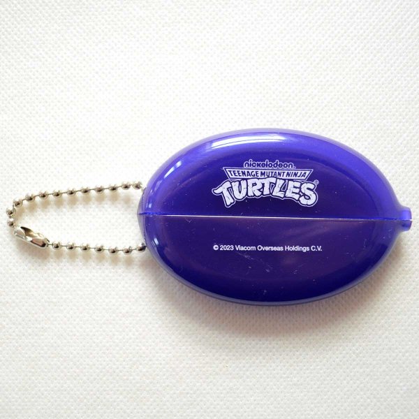画像4: コインケース キーホルダー タートルズ TURTLES パープル ラバー かわいい (4)