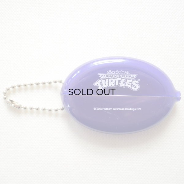 画像4: コインケース キーホルダー タートルズ TURTLES パープル ラバー かわいい (4)