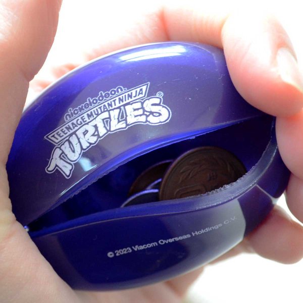 画像3: コインケース キーホルダー タートルズ TURTLES パープル ラバー かわいい (3)