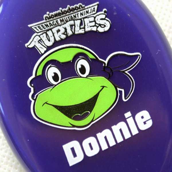 画像2: コインケース キーホルダー タートルズ TURTLES パープル ラバー かわいい (2)