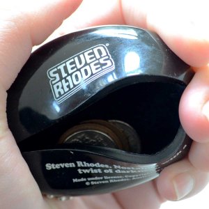 画像3: コインケース キーホルダー スティーブンローズ  Steven Rhodes ディープ ブラック ラバー かわいい