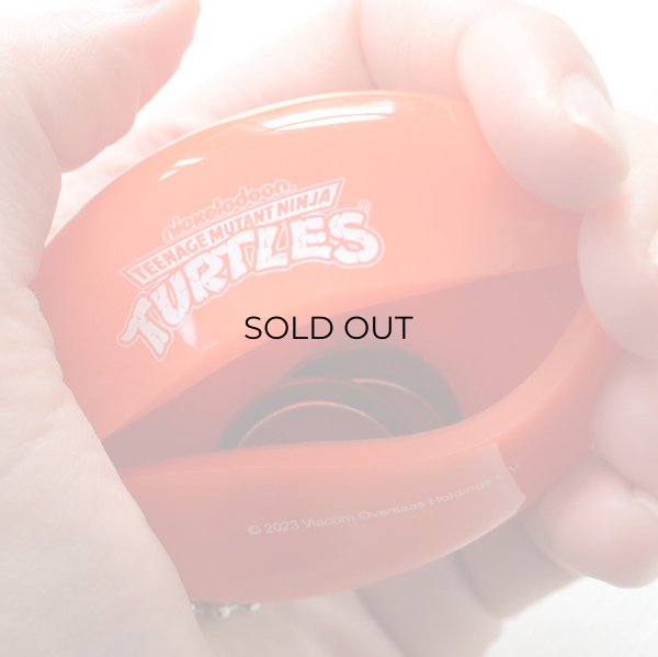 画像3: コインケース キーホルダー タートルズ TURTLES オレンジ ラバー かわいい (3)