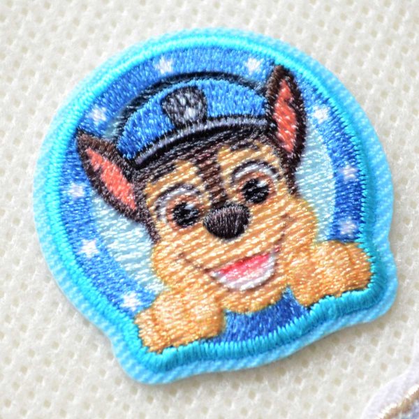 画像2: ワッペン パウパトロール チェイス & マーシャル スマイル アイロン シール おしゃれ 大人 (2)