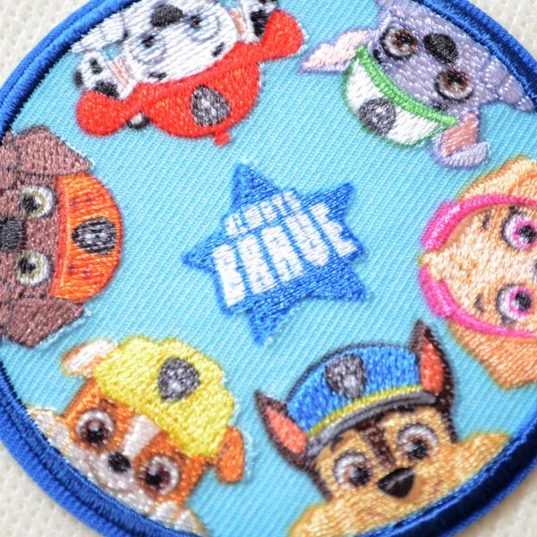 画像2: ワッペン パウパトロール 集合 アイロン シール おしゃれ 大人 (2)