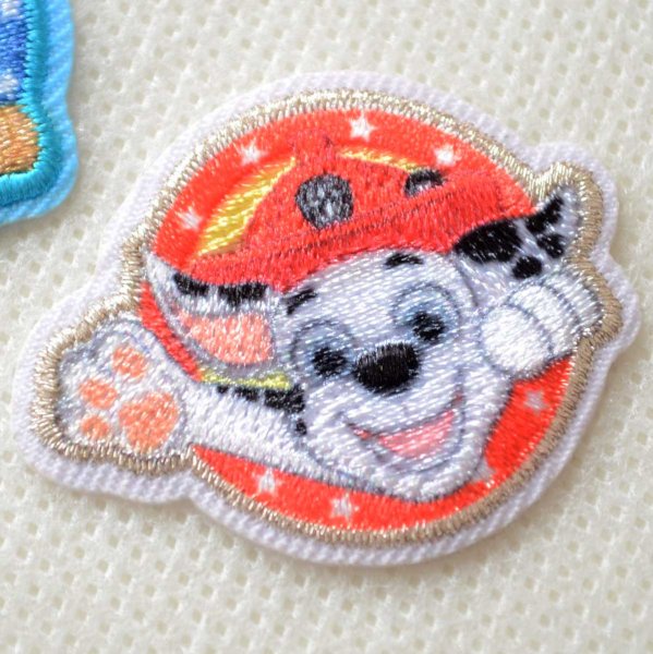 画像3: ワッペン パウパトロール チェイス & マーシャル スマイル アイロン シール おしゃれ 大人 (3)