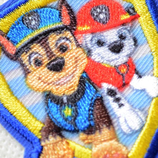 画像2: ワッペン パウパトロール チェイス & マーシャル エンブレム アイロン シール おしゃれ 大人 (2)