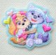 ワッペン パウパトロール スカイ & エベレスト ハート