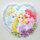 ワッペン ディズニー プリンセス ドリーム ハート