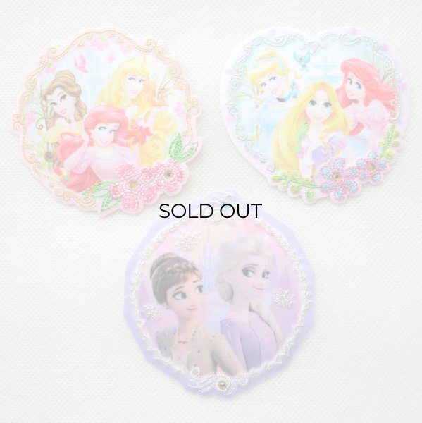 画像4: ワッペン アナと雪の女王 パープルクリーム ディズニー (4)