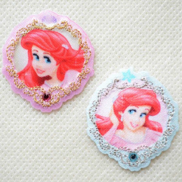 画像1: ワッペン ディズニープリンセス アリエル ドリームセット (1)