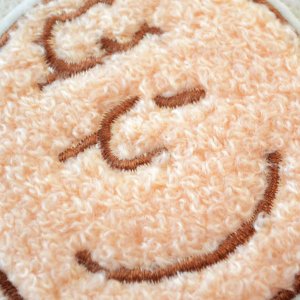 画像2: ワッペン チャーリー ブラウン フェイス サガラ スヌーピー ピーナッツ PEANUTS