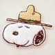 ワッペン ビーグルスカウト スヌーピー フェイス サガラ ピーナッツ PEANUTS