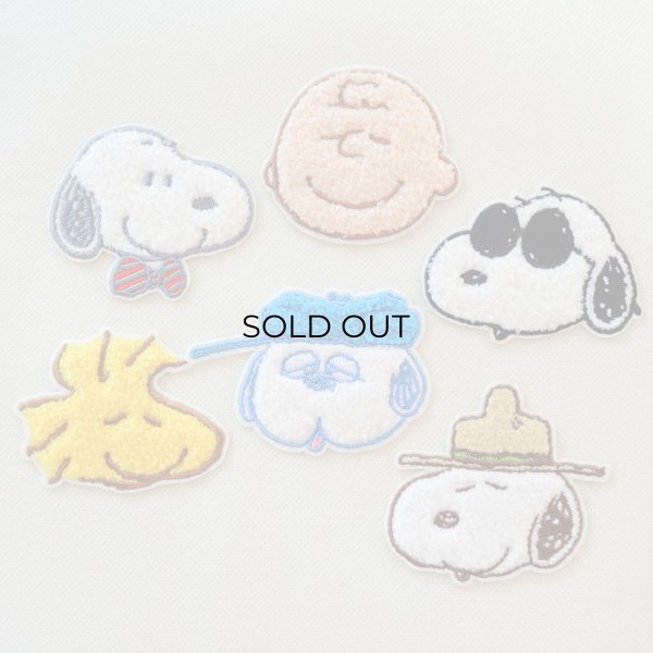 画像4: ワッペン オラフ スヌーピー フェイス サガラ ピーナッツ PEANUTS (4)