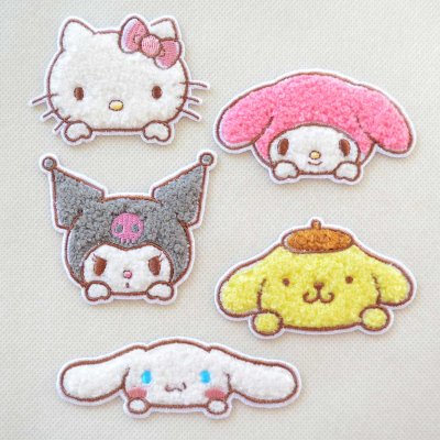 ワッペン ハローキティ HELLO KITTY サンリオ サガラ | ワッペン