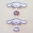画像1: ワッペン シナモロール サンリオ ライン キティ (1)