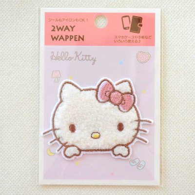 ワッペン ハローキティ HELLO KITTY サンリオ サガラ | ワッペン