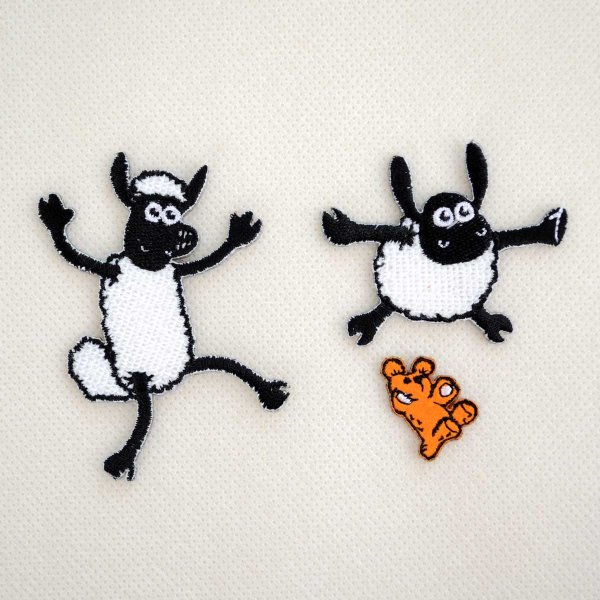 画像4: ワッペン ひつじのショーン ショーン 30周年 Shaum the Sheep (4)