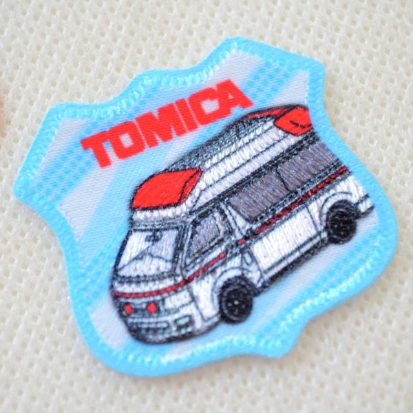 画像3: ワッペン トミカ 消防車 消防指揮者 救急車 (3)