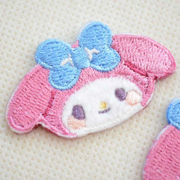 画像2: ワッペン マイメロディ サンリオ 2枚組 (2)