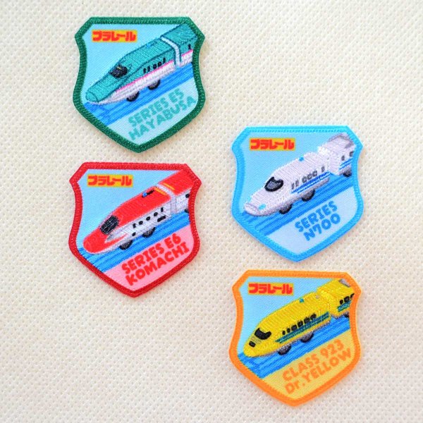 画像6: 鉄道 電車 トレイン ワッペン プラレール E5系はやぶさ E6系こまち 新幹線 (6)