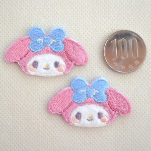 画像3: ワッペン マイメロディ サンリオ 2枚組